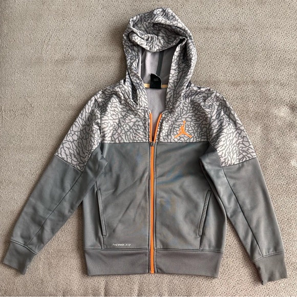 Jordan, small, grey & orange - Picture 1 of 4